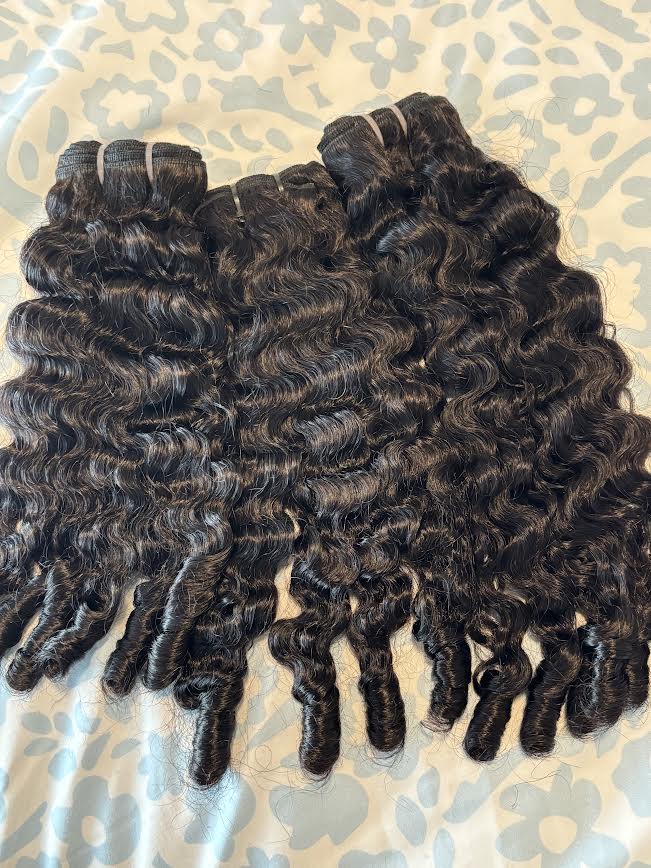 Burmese Curly Virgin Hair – 3 Bundle Deal