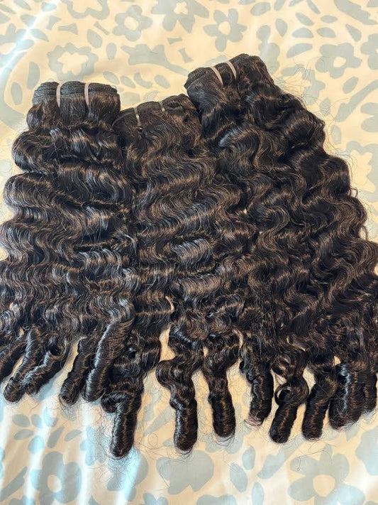 Burmese Curly Virgin Hair – 3 Bundle Deal
